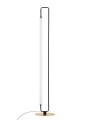 Lampa podłogowa HUANTA czarno-złota