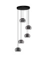 Lampa wisząca HUARMEY Disc-5 smokey