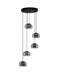 Lampa wisząca HUARMEY Disc-5 smokey