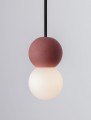 Lampa wisząca IBAGUE Duo terakota