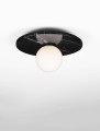 Lampa sufitowa JUANJUI czarny marmur