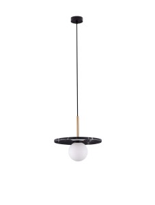 Lampa wisząca JUANJUI czarny marmur