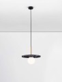 Lampa wisząca JUANJUI czarny marmur