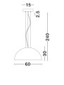 Lampa wisząca JULIACA 60
