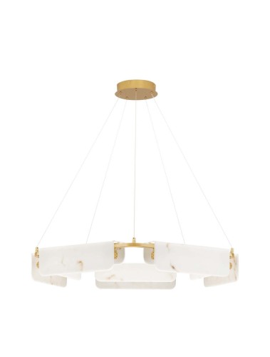 Lampa wisząca MAIRANA 93 biały marmur