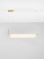 Lampa wisząca MAIRANA Line biały marmur