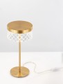 Lampa stołowa MINEROS złota