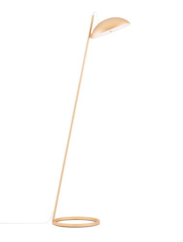Lampa podłogowa VIBORAL złota