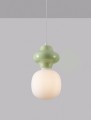 Lampa wisząca VILROSA oliwkowa
