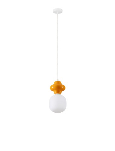 Lampa wisząca VILROSA pomarańczowa