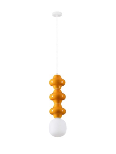 Lampa wisząca VILROSA trio pomarańczowa