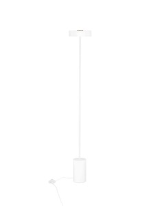 Lampa podłogowa VIRASORO biała