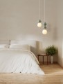 Lampa wisząca VILROSA oliwkowa