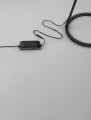 Lampa podłogowa VIBORAL czarna 