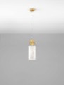 Lampa wisząca SAIPINA biały marmur