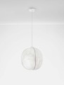 Lampa wisząca MAPIRI Round jedwab