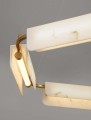 Lampa wisząca MAIRANA 93 biały marmur
