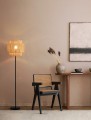 Lampa podłogowa LAUQUEN rattanowa