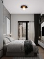 Lampa sufitowa JUANJUI czarny marmur