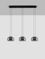 Lampa wisząca HUARMEY Line-3 smokey