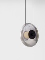 Lampa wisząca HUACARAJE dymione szkło