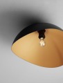 Lampa sufitowa GUANIPA czarno-złota