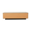 Stolik kawowy Mirror brązowy 90x90cm HKliving