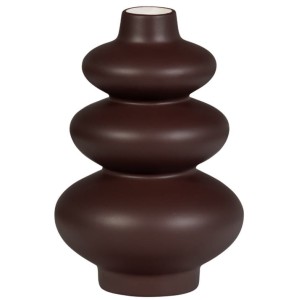 Ceramiczny wazon SENSUAL brązowy Be Pure