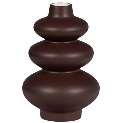 Ceramiczny wazon SENSUAL brązowy Be Pure