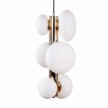 Lampa wisząca Omi Vertical złota