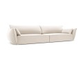 Sofa 4-osobowa Kaelle velvet beżowa