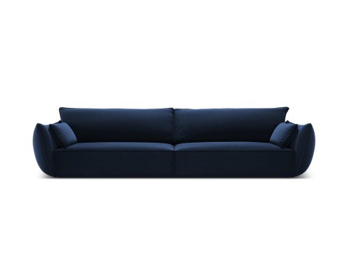 Sofa 4-osobowa Kaelle velvet granatowa