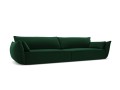 Sofa 4-osobowa Kaelle velvet butelkowa zieleń 