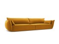 Sofa 4-osobowa Kaelle velvet musztardowa