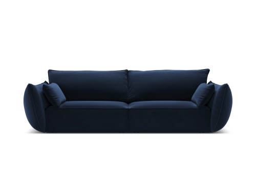 Sofa 3-osobowa Kaelle velvet granatowa
