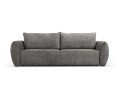 Sofa 3-osobowa Kaelle  z funkcją spania szenil szara