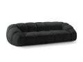 Sofa 4-osobowa Diana aksamit strukturalny antracyt