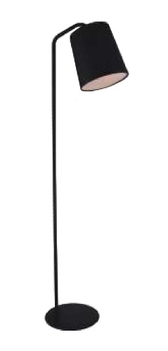 Lampa podłogowa FLAMING czarna