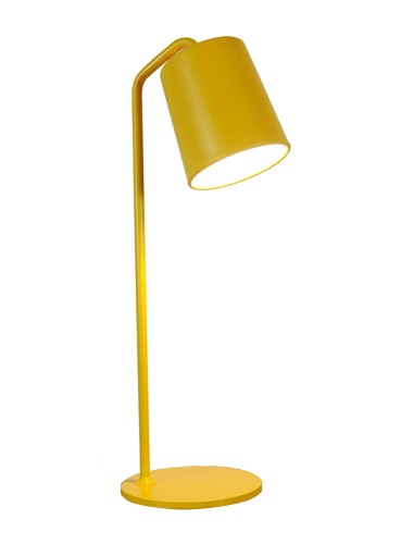 Lampa biurkowa FLAMING żółta
