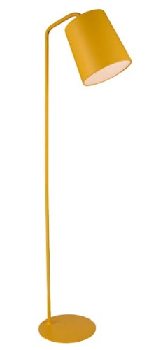 Lampa podłogowa FLAMING żółta