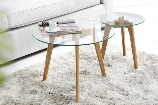 Stoliki Duo Soul Glass 