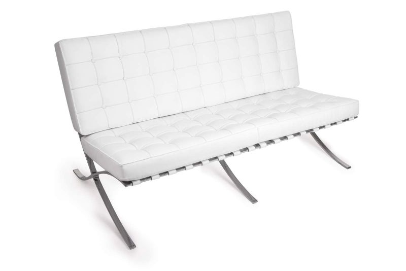 Sofa Barcelona w kolorze białym