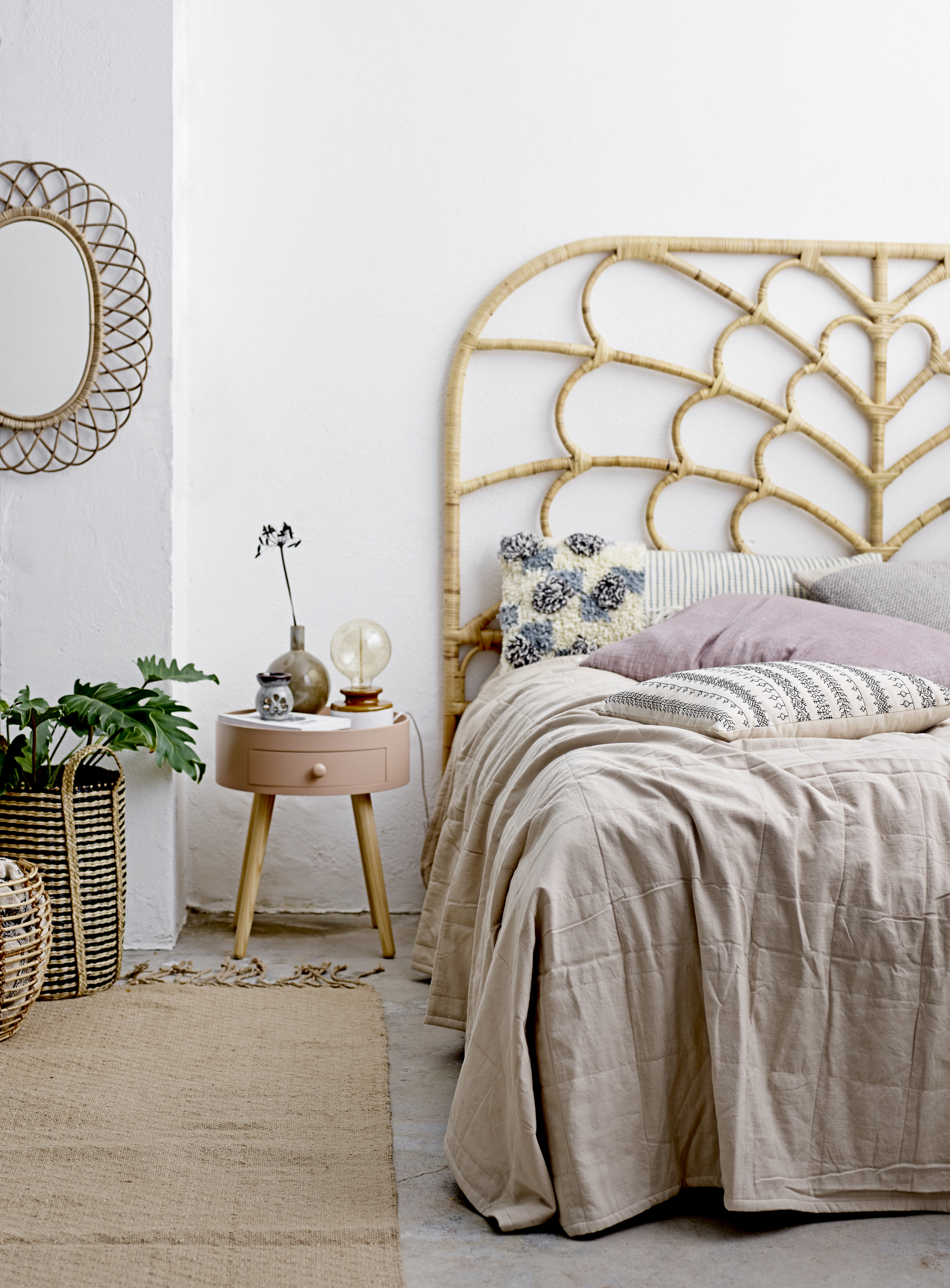 Eleganckie łóżko piętrowe dla dzieci błękitne